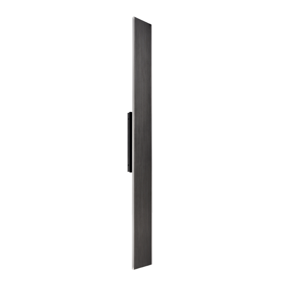 Oluk 47" Sleek Designer LED Wall Sconce in Matte Black