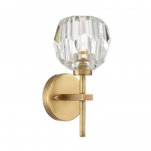 ZEEV Lighting WS70032-1-AGB - Parisian 24" Crystal Wallchieres Wall Sconce in Aged Brass