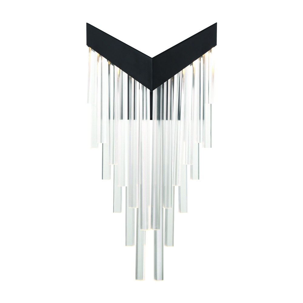 Vivien 20" LED Sconce In Black