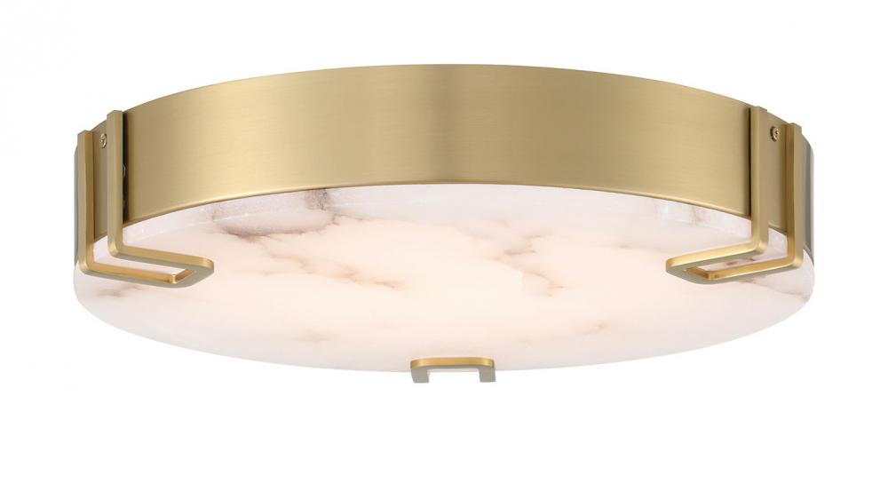 Noga-Flush Mount-16In-GD-Alb