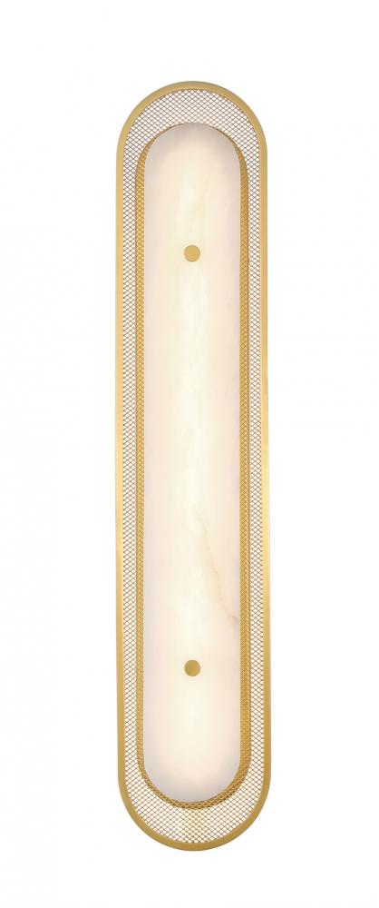 Tramore-Wall Sconce-30In-BK-Sl