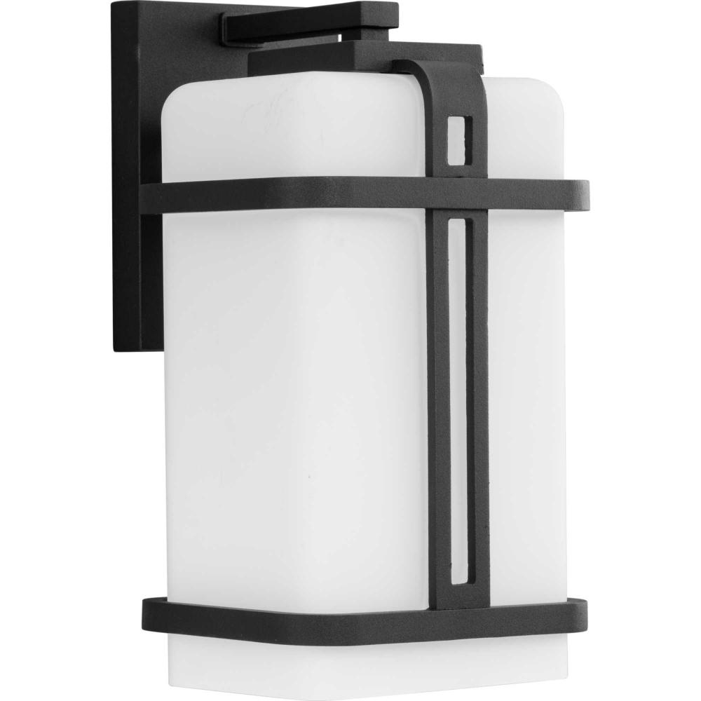 Ellery Collection One-Light Black Modern Farmhouse Outdoor Wall Lantern