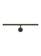 Visual Comfort & Co. Modern Collection 700PLUD12Z-LED927 - Modern Plural Dome Dimmable LED 12 Picture Light in a Dark Bronze Finish