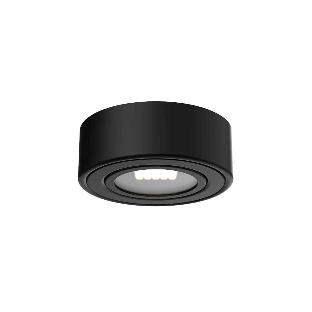 Kit of 3 2-in-1 LED pucks with driver and wire, 5CCT
